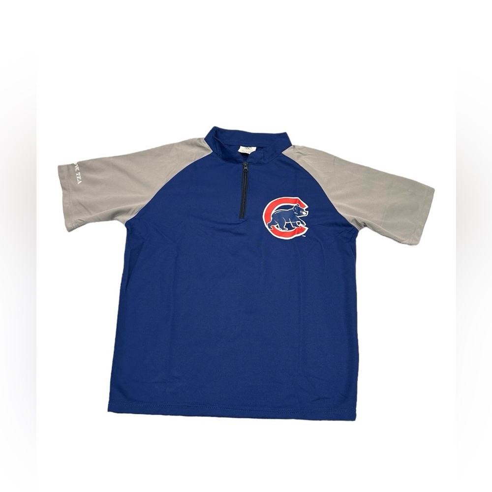 NEW Without Tags Chicago Cubs Baseball Manager Pullover Shirt Jersey Youth XL